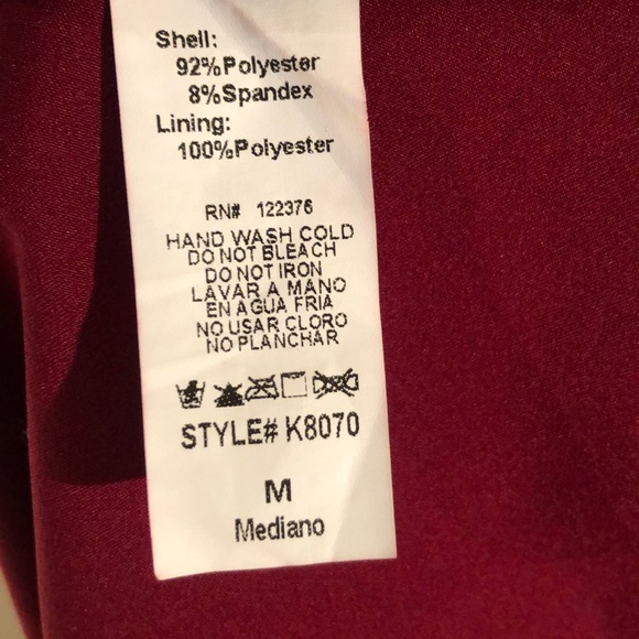 Semi Formal Red Dress - Picture 4 of 4